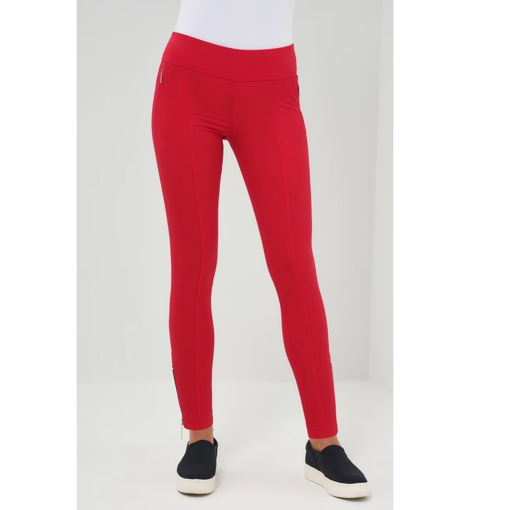 Anatomie Allie Travel Pants Medium Athleisure zipper golf lightweight luxury